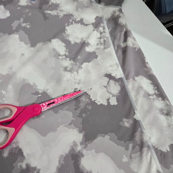 Simms Solarflex Grey Cloud Camo Mens Fishing Shirt Sz 2XL UPF50 Outdoors Sporty - Picture 9 of 13